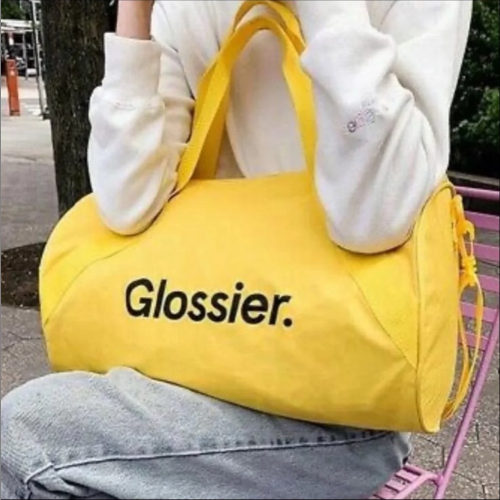 Glossier Duffle Bag NWT - Picture 2 of 3
